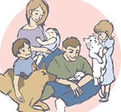 ペットに安心の環境